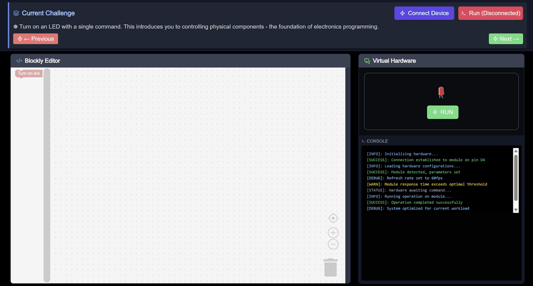 Project Elgorithm screenshot 2